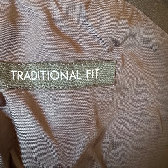 *JOS. A. BANK* Black x Gold Signature Traditional Fit Blazer Suit Jacket - Picture 7 of 9